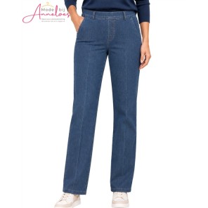 Anna Montana jeans 1045 Mila Wide Flexi Milano Stone Wash Anna Montana jeans 1045 Mila Wide Flexi Milano Stone Wash